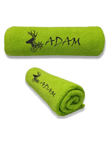 Ręcznik z Haftem Dziecka Chłopca Imieniem dla Dziecka