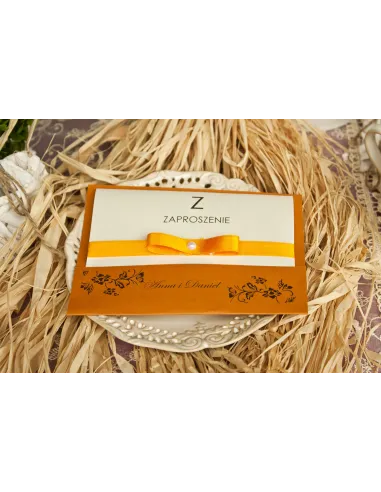 Zaproszenia Ślubne Elegant Wkładką Pełna Personalizacja