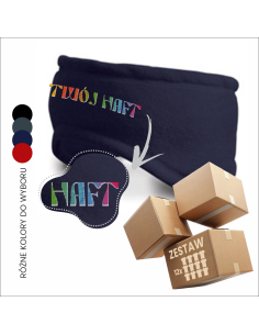 Personalizowane zimowe opaski na głowę z TWOIM LOGO FIRMY 12 SZTUK