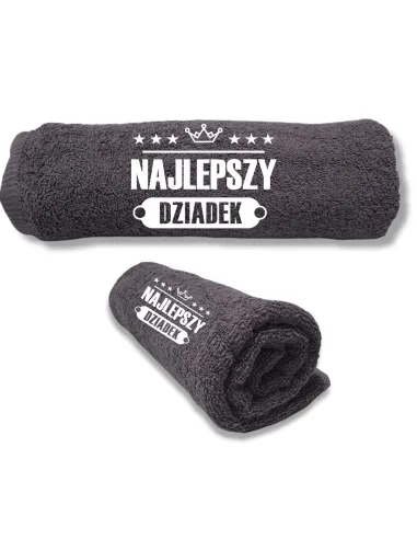 Ręcznik z Haftem Prezent dla Dzień Babci Dziadka na Prezent