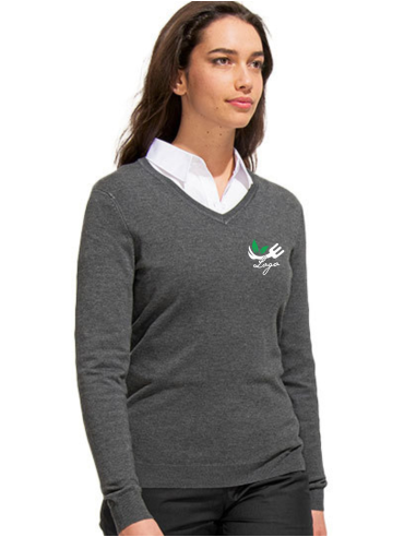 Damski sweter nierozpinany z haftem TWOJA GRAFIKA personalizowany prezent  