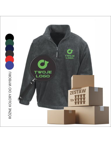 PERSONALIZOWANA Bluza polarowa z haftem TWOJA GRAFIKA twój projekt 