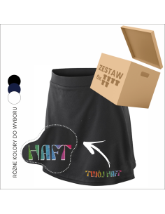 Personalizowane spódnico-spodenki TWÓJ PROJEKT odzież sportowa 6 sztuk