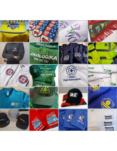 Personalizowany komin na szyję TWÓJ PROJEKT Haft Prezent 