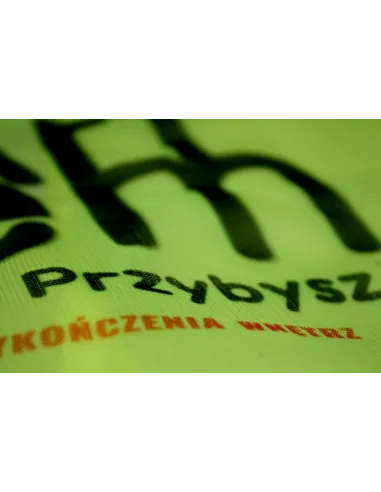 Kamizelka Odblaskowa 100 szt – Nadrukiem Tył Żółta 100 szt