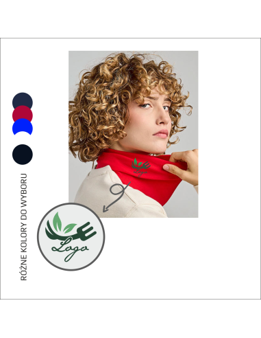 Szalik kominowy z personalizowanym haftem TWOJE LOGO FIRMY 6 sztuk