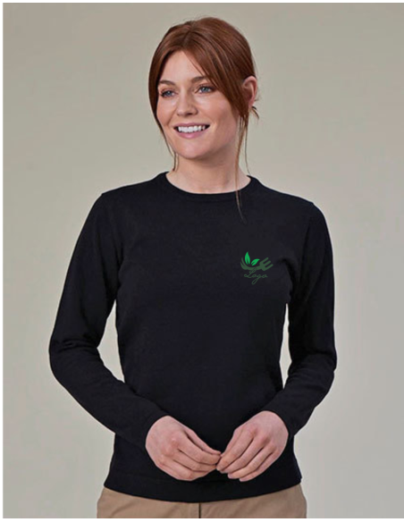 Sweter damski z haftem PERSONALIZOWANY PREZENT dla kobiety, twój projekt 