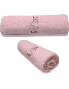 Ręcznik z Haftem do Szkoły Przedszkola z Imieniem na Prezent