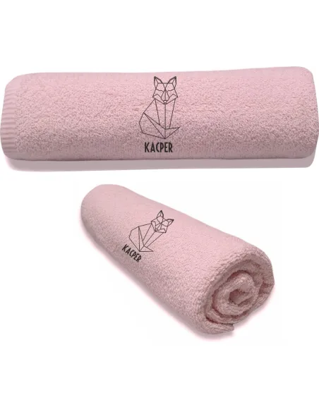 Ręcznik z Haftem do Szkoły Przedszkola z Imieniem na Prezent