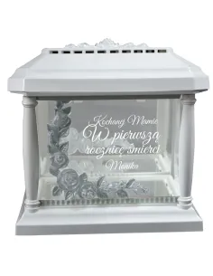 Lampion Znicz Kapliczka Grawerem – Rocznica Śmierci