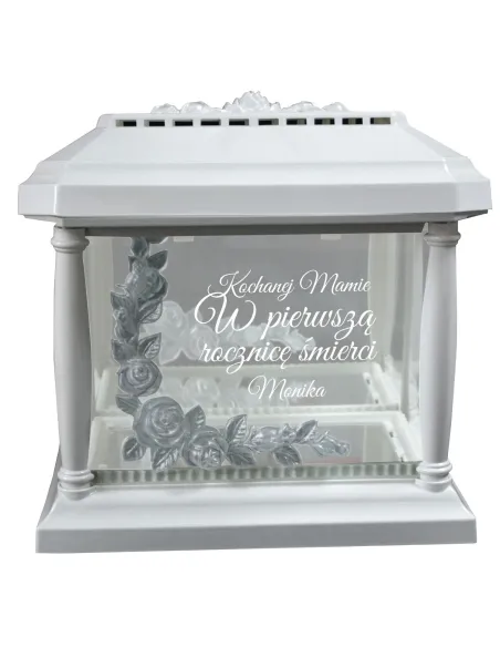 Lampion Znicz Kapliczka Grawerem – Rocznica Śmierci