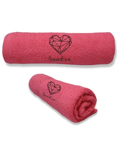 Ręcznik z Haftem Duży Gruby Ręcznik Haftem – Prezent