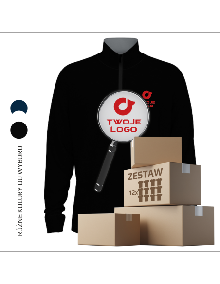Męski sweter TWÓJ PROJEKT Twoje Logo PERSONALIZOWANY HAFT 12 sztuk