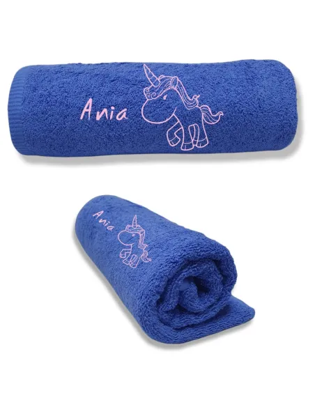 Ręcznik z Haftem Prezent z Imieniem Napisem logo Firmowy