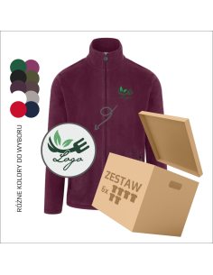 Bluza męska z Twoim logo firmy TWOJA GRAFIKA haft 6 sztuk