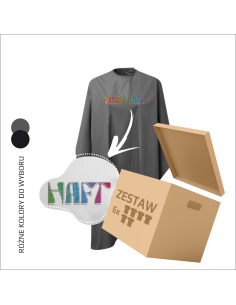 Peleryna z TWOJĄ Grafiką HAFTEM Wodoodporna Firmowy Gadżet LOGO 6 sztuk
