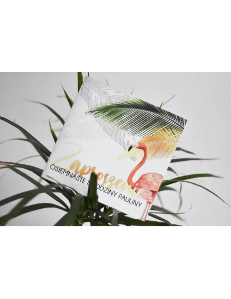 Zaproszenia Urodzinowe Personalizowany Dowolnym Tekstem