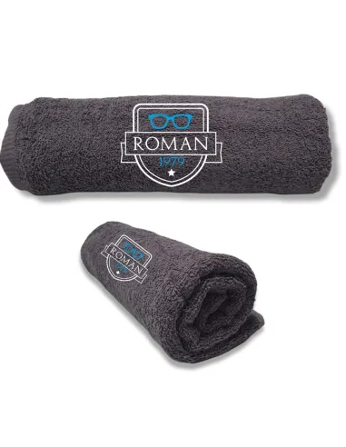 Ręcznik z Haftem Prezent na Urodziny Datą Imię na Prezent