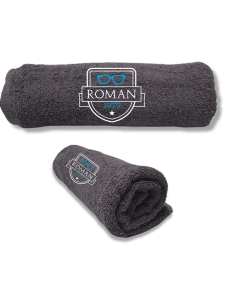 Ręcznik z Haftem Prezent na Urodziny Datą Imię na Prezent