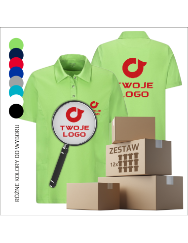 Odzież robocza UNISEX Dla Niej dla Niego Tunika Reklamowa z TWOIM logo 6szt