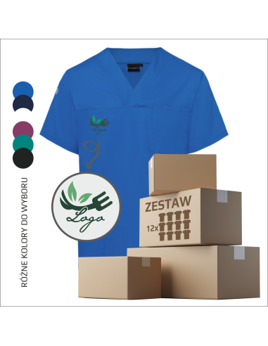 Tunika Reklamowa Odzież Firmowa z Logo Dla Pana z Własną GRAFIKĄ 12 sztuk