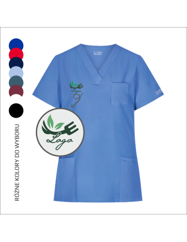 Odzież Robocza Tunika Damska Regular Z dowolnym Logo Firmowym 6 sztuk