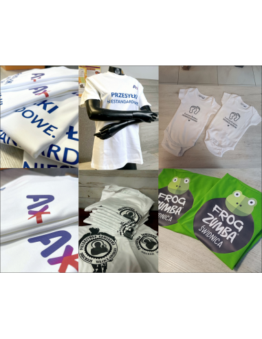 Personalizowana Koszulka Męska z NADRUKIEM Logo T-shirt Odzież