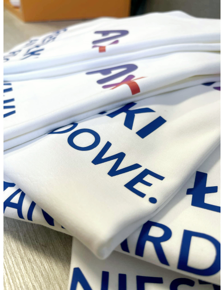 Personalizowana Koszulka Męska z NADRUKIEM Logo T-shirt Odzież