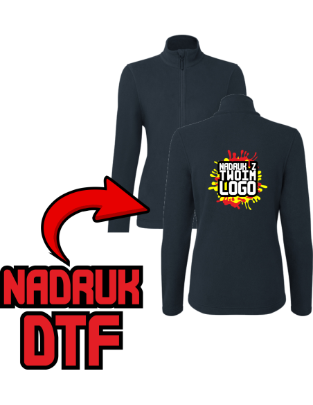 Mikropolar damski firmowa PERSONALIZACJA NADRUK DTF Twoja grafika 10 SZT