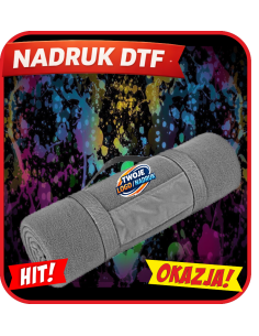 Koc polarowy firmowy PERSONALIZACJA NADRUK DTF Twoja grafika 10 SZT