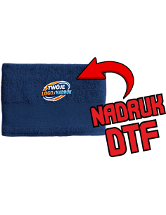 Ręcznik do rąk firmowa PERSONALIZACJA NADRUK DTF Twoja grafika 10 SZT