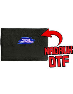 Ręcznik do rąk ODZIEŻ REKLAMOWA NADRUK DTF Logo grafika 20sztuk