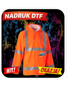 Kurtka przeciwdeszczowa ODZIEŻ REKLAMOWA NADRUK DTF Logo grafika 20sztuk