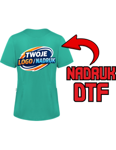 Tunika Damska ODZIEŻ FIRMOWA NADRUK DTF Logo grafika 20sztuk