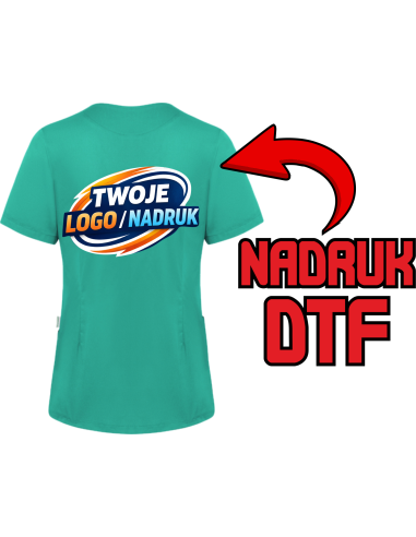 Tunika Damska ODZIEŻ FIRMOWA NADRUK DTF Logo grafika 20sztuk