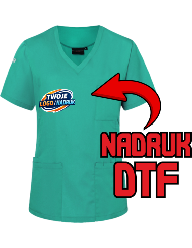 Tunika Damska ODZIEŻ FIRMOWA NADRUK DTF Logo grafika 20sztuk