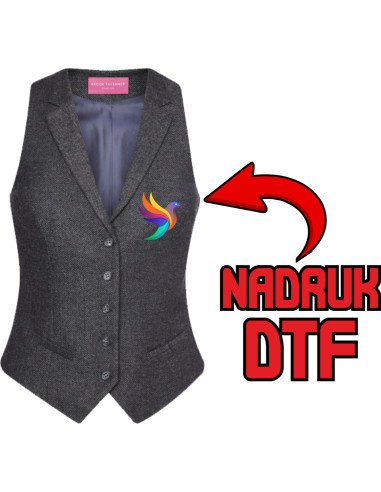 Kamizelka damska ODZIEŻ REKLAMOWA NADRUK DTF Logo grafika 20sztuk