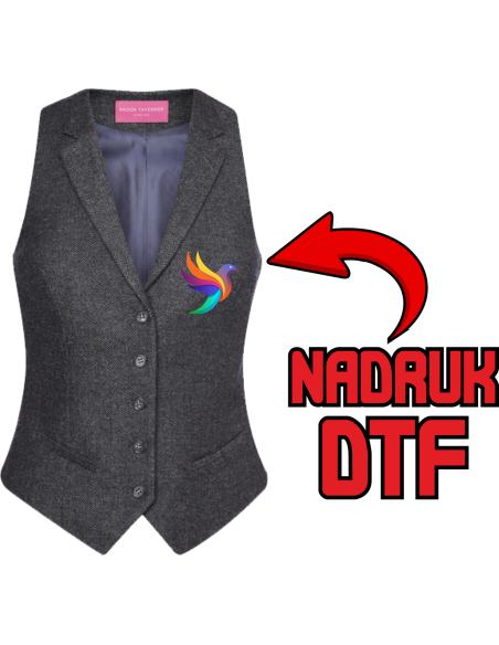 Kamizelka damska ODZIEŻ REKLAMOWA NADRUK DTF Logo grafika 20sztuk