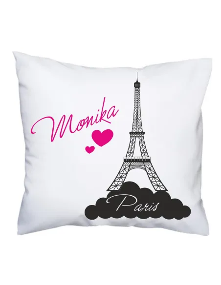 Poduszka Personalizowana Imieniem Prezent Nadrukiem Wieża