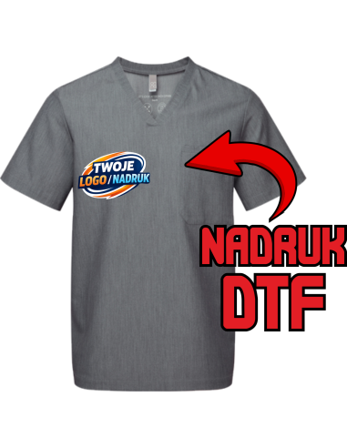 Tunika męska ODZIEŻ REKLAMOWA NADRUK DTF Logo grafika 20sztuk