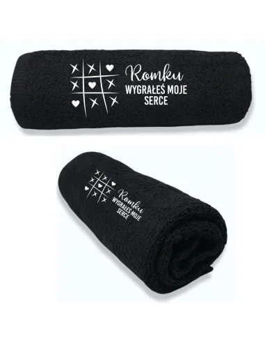 Ręcznik Twoim Haftem Prezent dla Chłopaka Męża z Haftem