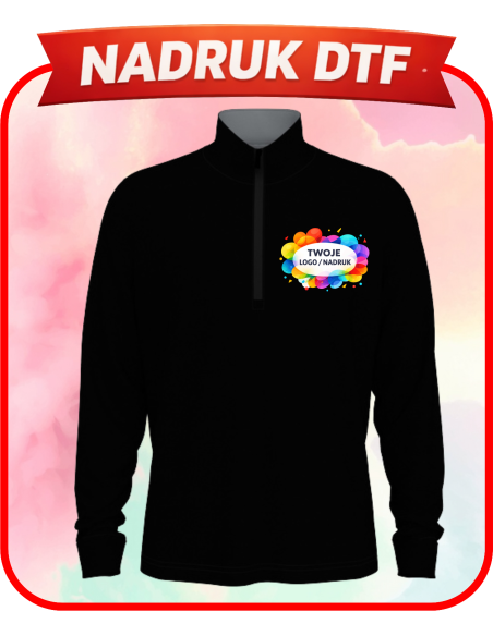 Męski sweter firmowa PERSONALIZACJA NADRUK DTF Twoja grafika 10 SZT