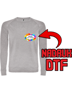Męska bluza ODZIEŻ REKLAMOWA NADRUK DTF Logo grafika 20sztuk