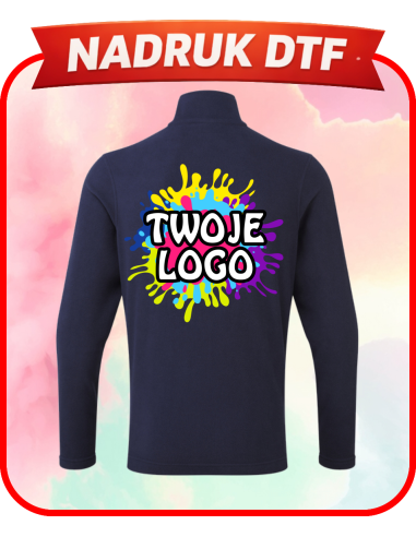 bluza z mikropolaru firmowa PERSONALIZACJA NADRUK DTF Twoja grafika 10 SZT