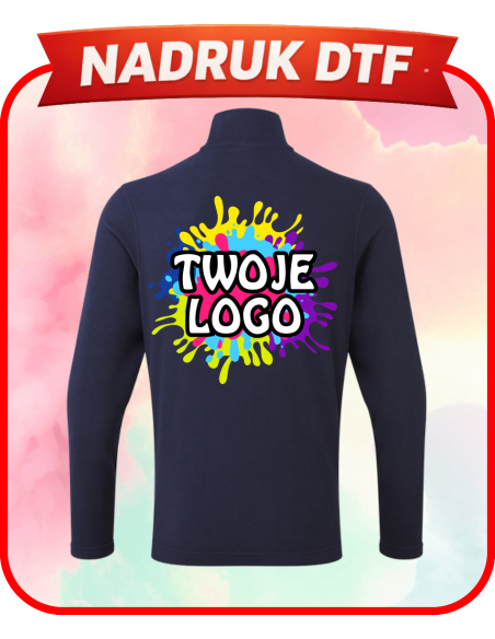 bluza z mikropolaru firmowa PERSONALIZACJA NADRUK DTF Twoja grafika 10 SZT
