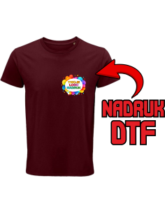 Męska koszulka ODZIEŻ REKLAMOWA NADRUK DTF Logo grafika 20sztuk