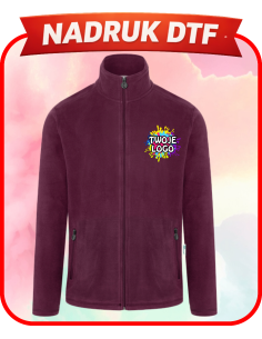 Męska bluza z polaru firmowa PERSONALIZACJA NADRUK DTF Twoja grafika 10 SZT
