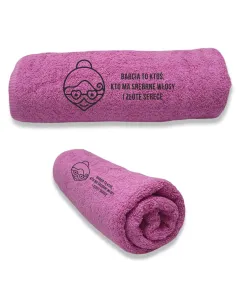 Duże Ręczniki z Twoim Haftem Dzień Babci Personalizowany