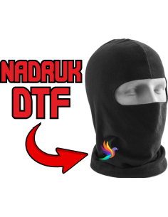 Kominiarka ODZIEŻ REKLAMOWA NADRUK DTF Logo grafika 20sztuk