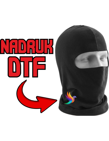 Kominiarka ODZIEŻ REKLAMOWA NADRUK DTF Logo grafika 20sztuk